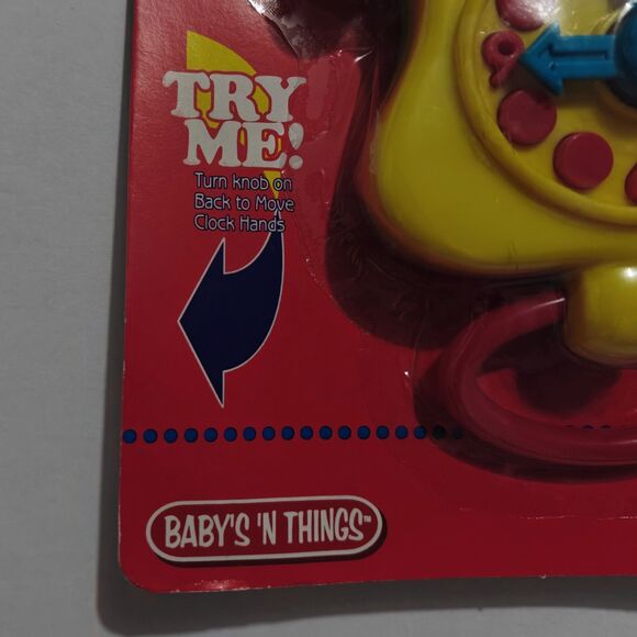 New Vintage Baby Toy Cuckoo Clock Original Baby’s ‘N Things Clicking Sound Twist - Picture 4 of 7